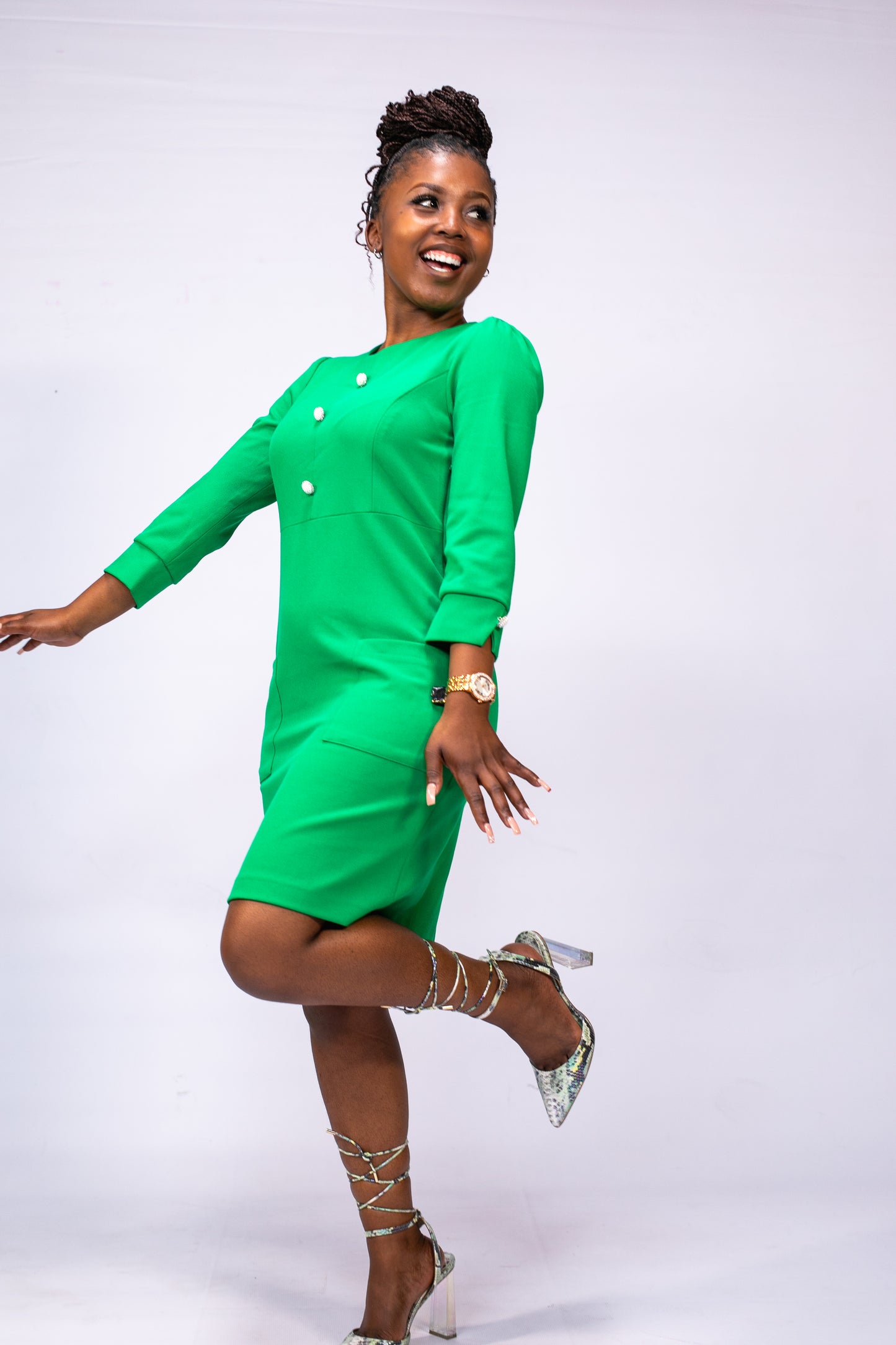 Emerald Green Dress
