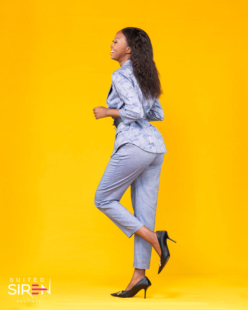 Azure Chic Suit
