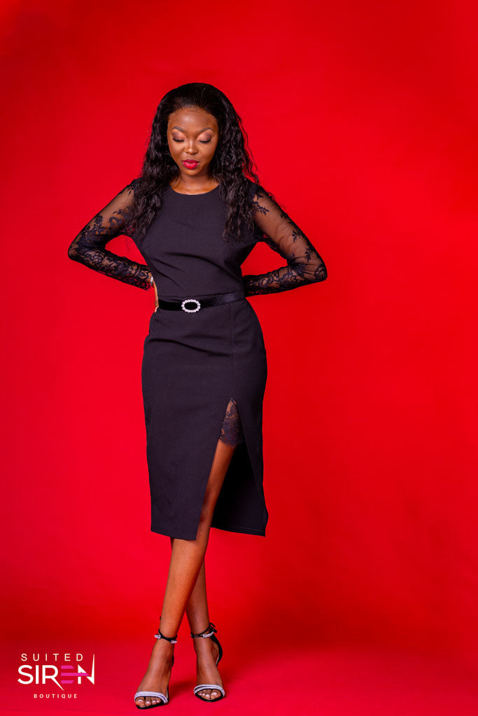 Black Lacey Elegance