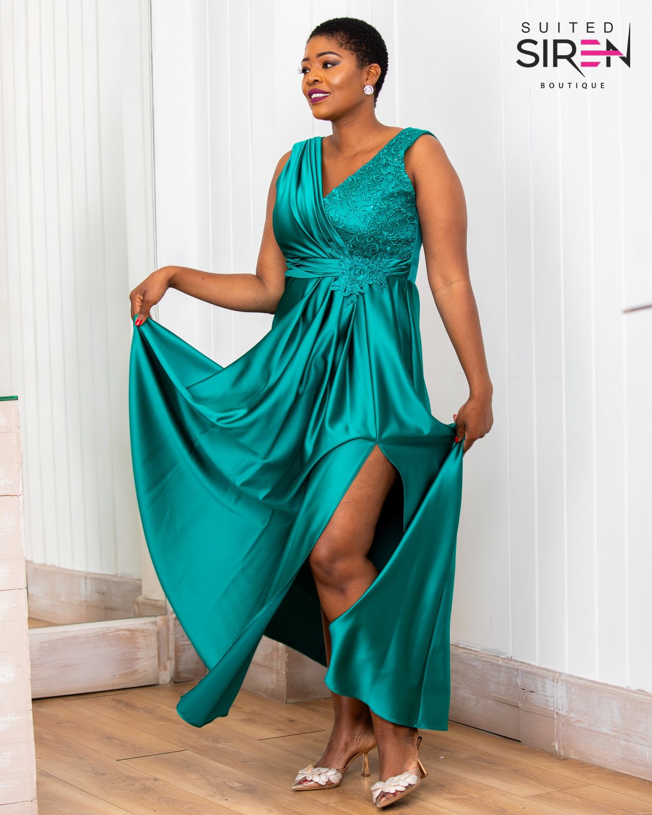 Emerald Grace Gown