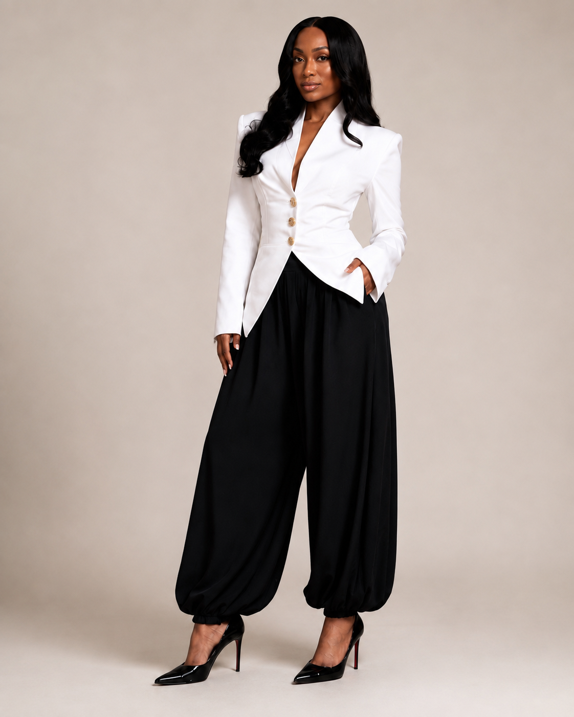 Ivory Noir Power Set