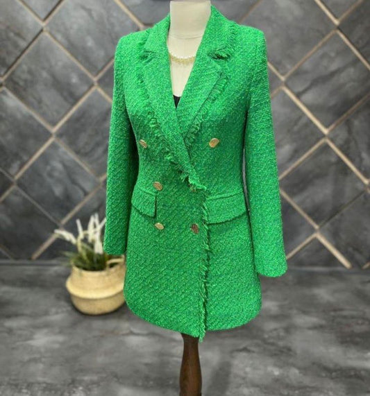 Green Winter Coat